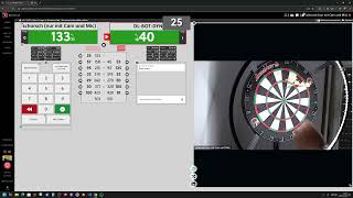 #darts Live Spiel gegen den Bot  schönes HF gespielt ansonsten naja geht. #dart #highlights