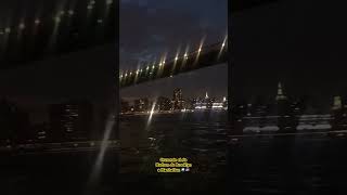 Se pueden ver el puente de Brooklyn y el puente de Manhattan #shorts #short #newyork #travel #fyp