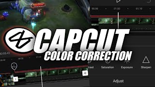 COLOR CORRECTION/GRADING TUTORIAL USING CAPCUT | COLOR GRADING | MLBB | Velocity