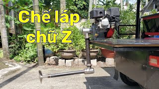 Làm máy, chế bộ láp chữ Z cho Cano xốp (phần 1)_[Góc Sáng Tạo]