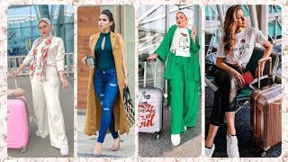 Outfits ideas for travelling || Travel Outfits 2022 || Travel dresses for girls👗💕