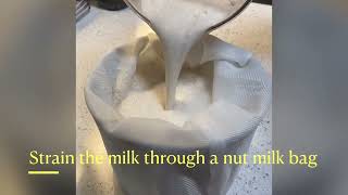 How to Make Almonds Walnuts Milk at Home - Easy, Healthy, Delicious