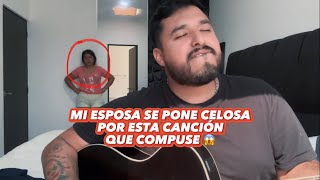 Se pone celosa por la canción que compuse 😅