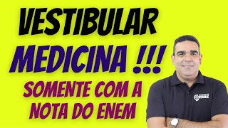 OPORTUNIDADE PARA MEDICINA!!! ESTÁ ABERTO MAIS UM VESTIBULAR, SEGUNDO SEMESTRE, VÁRIAS ÁREAS !!!!