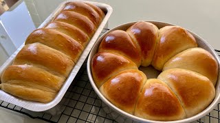 PÃO CASEIRO FOFINHO FEITO COM LEITE CONDENSADO!