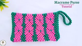 Macrame Purse | Macrame Purse New Design | Macrame Bag Tutorial