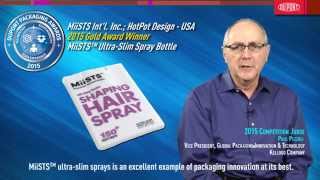 Ultra Slim Spray Bottle - 2015 Gold Award Winner