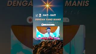 Ibadah Tengah Minggu - "Hati-Hati Dengan Yang Manis" - Kejadian 3 : 1 - 6 - Pdm. Jho Tse