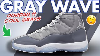 Cop em?!  Nike Air Jordan 11 “Cool Grey” Preview  - Worth the wait #shorts