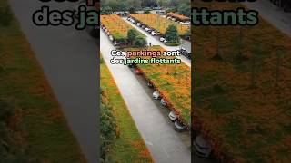 Ces parkings sont des jardins flottants #innovation