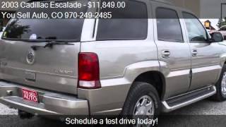 2003 Cadillac Escalade for sale in Montrose, CO 81403 at the