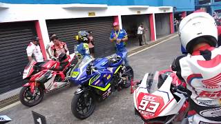 Luar biasa richard taroreh selisih 1/2 ban dari f kete...  juarai IRS rd.2 race 1 sport 250cc