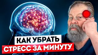 1,5 минуты и стресс уйдёт. Эти точки успокоят нервную систему