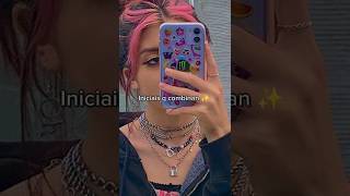 Iniciais q combinan ✨ #escreva_se_no_canal #aesthetic #viral #fypシ #shortsviral #viraliza