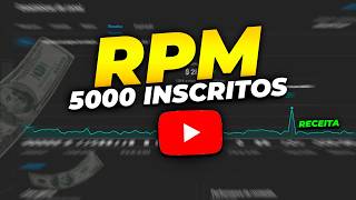 Quanto GANHA um CANAL PEQUENO💰💵! YOUTUBER INICIANTE [ RPM ]