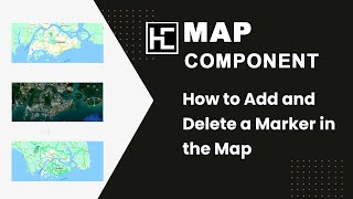 How to Add and Delete a Marker in the Map