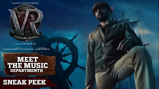 Meet The Music Department - Sneak Peek | Vikrant Rona 10 days to Go | Kichcha Sudeep