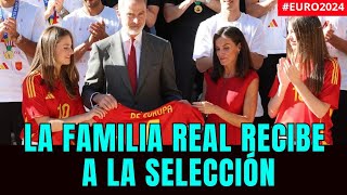 La Familia Real recibe a la Selección Española de Fútbol #euro2024