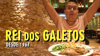 Restaurante Rei dos Galetos tradicional desde 1967 no centro do Rio de Janeiro