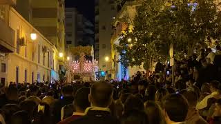 (4) Virgen de la Trinidad 2023 Encierro calle Trinidad Malaga •4K• Lunes Santo