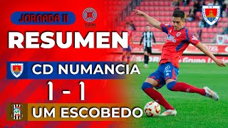 Resumen C.D. Numancia | 1-1 | U.M. Escobedo