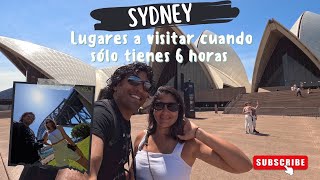 Lugares a visitar en Sidney | Que lugares visitar con poco tiempo en Sidney | Que hacer en Sidney?