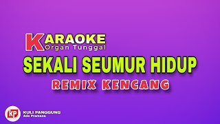 SEKALI SEUMUR HIDUP KARAOKE REMIX PALEMBANG VERSI CURUP BENGKULU