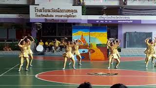 เชียร์ลีดเดอร์ ทีมสีเหลือง ม.3/2 โรงเรียนวัดน้อยนพคุณ (2560)