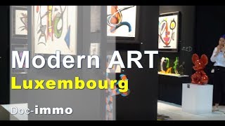 Modern art in Luxembourg, investir dans l'abstract painting, du speedart, à deux pas du moma