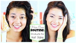 Hair Care Routine: Products for Heat Styling! ♡ 50 VoSummer