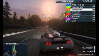 Need For Speed Most Wanted 2012 Online "Trail Blaizer" 1:01.24 [720p60]