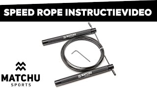 Speed rope op maat maken [Instructievideo] » Matchu Sports