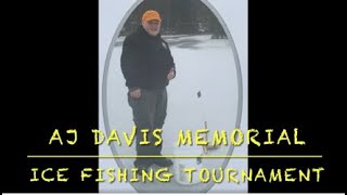 AJ Davis memorial Shaker Pond Ice Fishing Derby