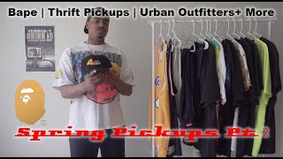 Spring Pickups Pt. 2! Bapestas, Urban Outfitters, Thrift + More!