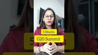 Stocks that can be affected by G20 #g20 #india #youtubeshorts