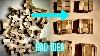 I took apart all of my 3 by 3 wooden puzzles part 2 | **Bad Idea**