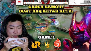 RRQ DI SUSAHKAN OLEH SATU ORANG INI!!! | RRQ vs AURA FIRE | GAME 1 |  MPL ID S12