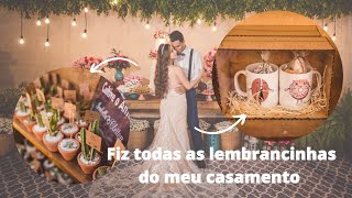 Lembrancinha de casamento economizando dinheiro - Diy, inspiração, links