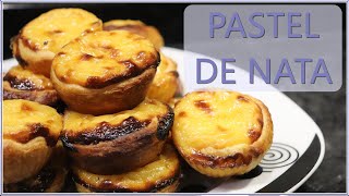 PASTEL DE NATA RECEITA TRADICIONAL PORTUGUESA I Bruna Rodrigues