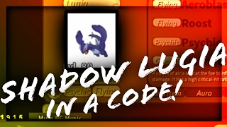 SHADOW LUGIA FROM CODE!/Pokemon Roblox/Project Pokemon