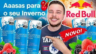 NOVO RED BULL THE WINTER EDITION DE CEREJA E FRUTAS SILVESTRES