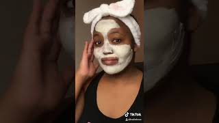 I love a good skincare. I have combination skin. #dayinthelife #skincareroutine #youtubeshorts #mask