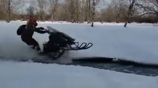 Water skipping the elan mod skidoo