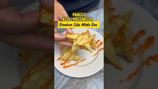 Pangsit Keju Mozzarella, Dimakan Satu Minta Dua