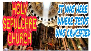 What is inside the holy Sepulchre church jerusalem