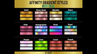 How to import styles in Affinity Designer