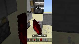 EASY block swapper in Minecraft Bedrock 1.20! #shorts #redstone #minecraft