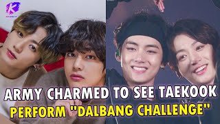 ARMY Charmed to see Taehyung And Jungkook perform 'Dalbang Challenge' together