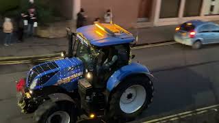 Tractor Run in Forfar and Kirrie