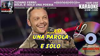 Tiziano Ferro - Solo, è solo una parola - Karaoke (SL)